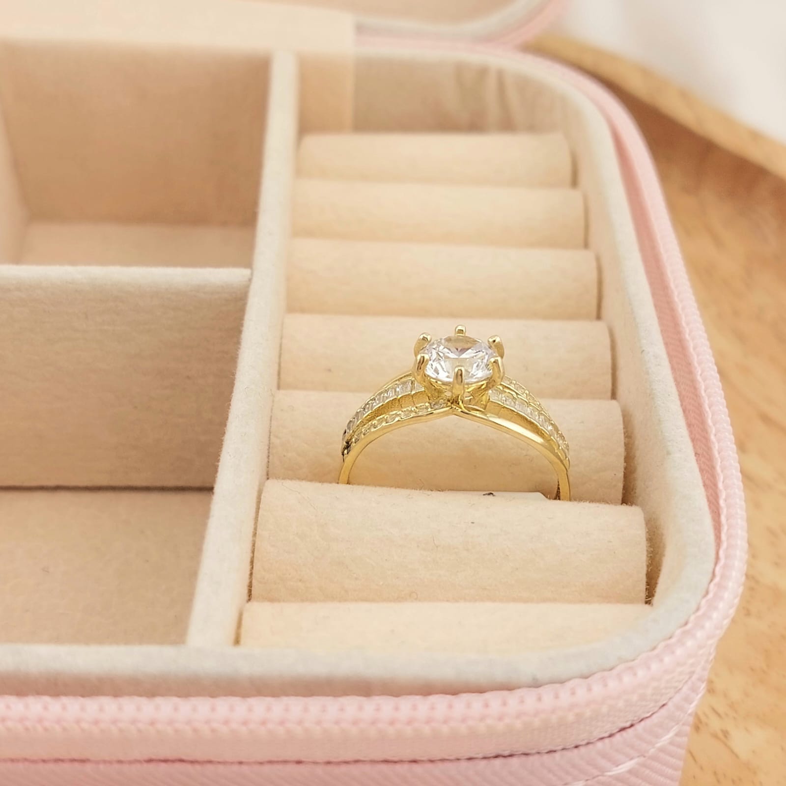 Anillo Compromiso Promesa Oro 10k 26403