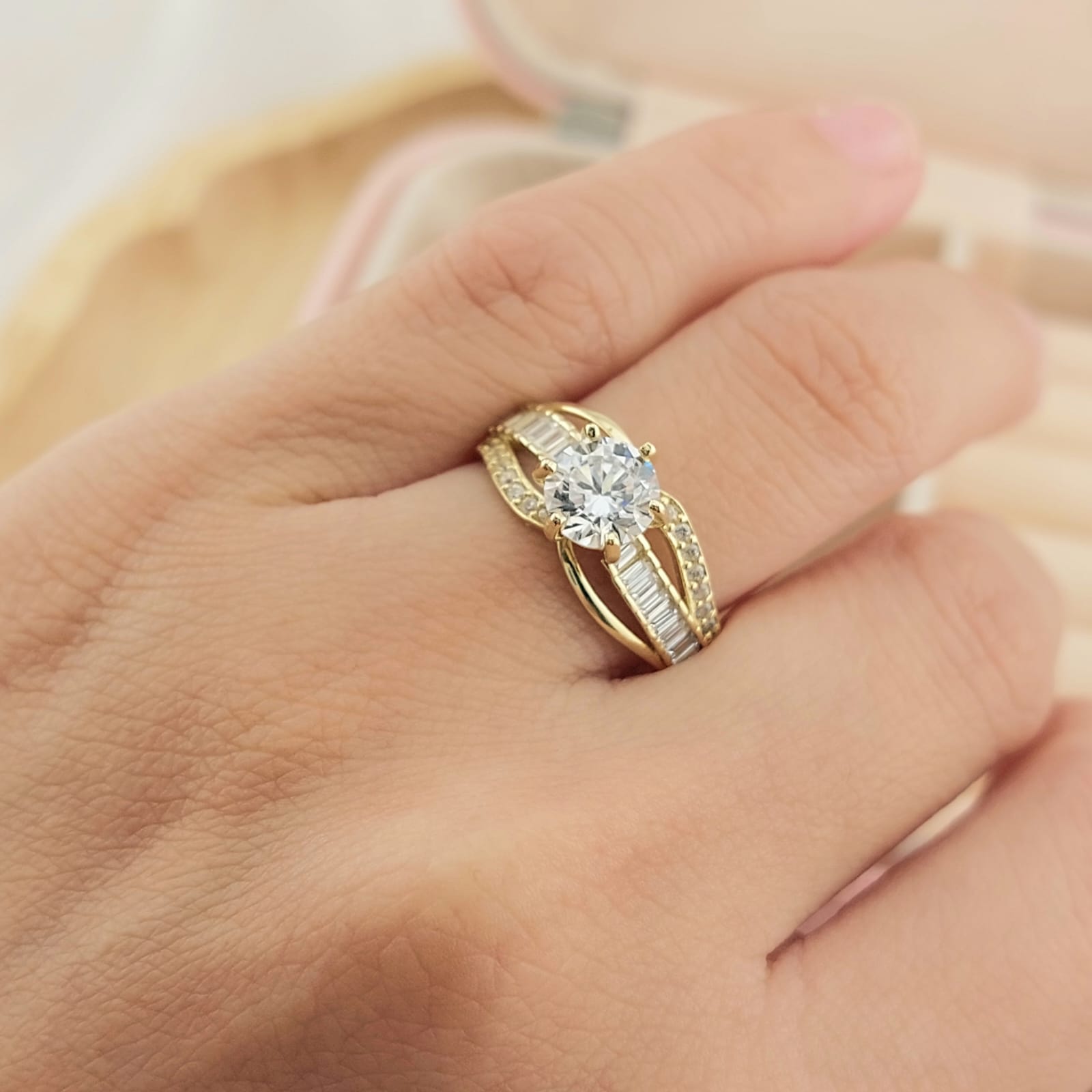 Anillo Compromiso Promesa Oro 10k 26403