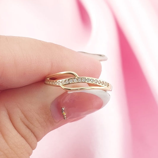 Anillo Casual Dama Oro 10k 27582