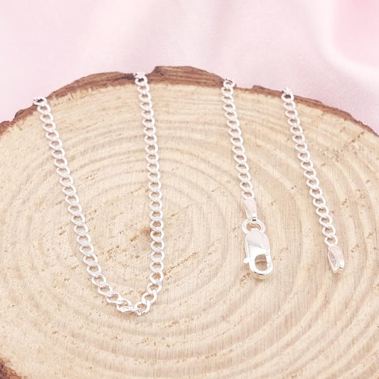 Cadena Grumet 55CM/2MM Plata 925 27746
