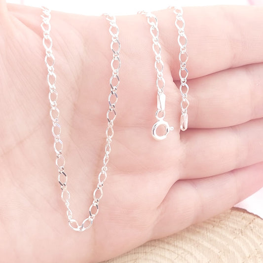 Cadena Forcetina 50cm/3mm Plata 925 27749