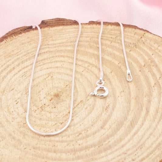 Cadena Veneciana 45CM 0.8mm Plata 925 26732
