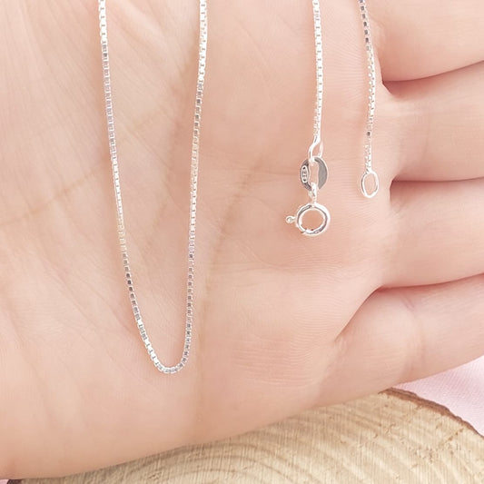 Cadena Veneciana 50cm/1mm Plata 925 24481