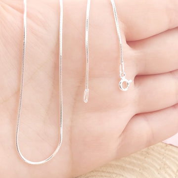 Cadena Veneciana 50cm/1mm Plata 925 27748