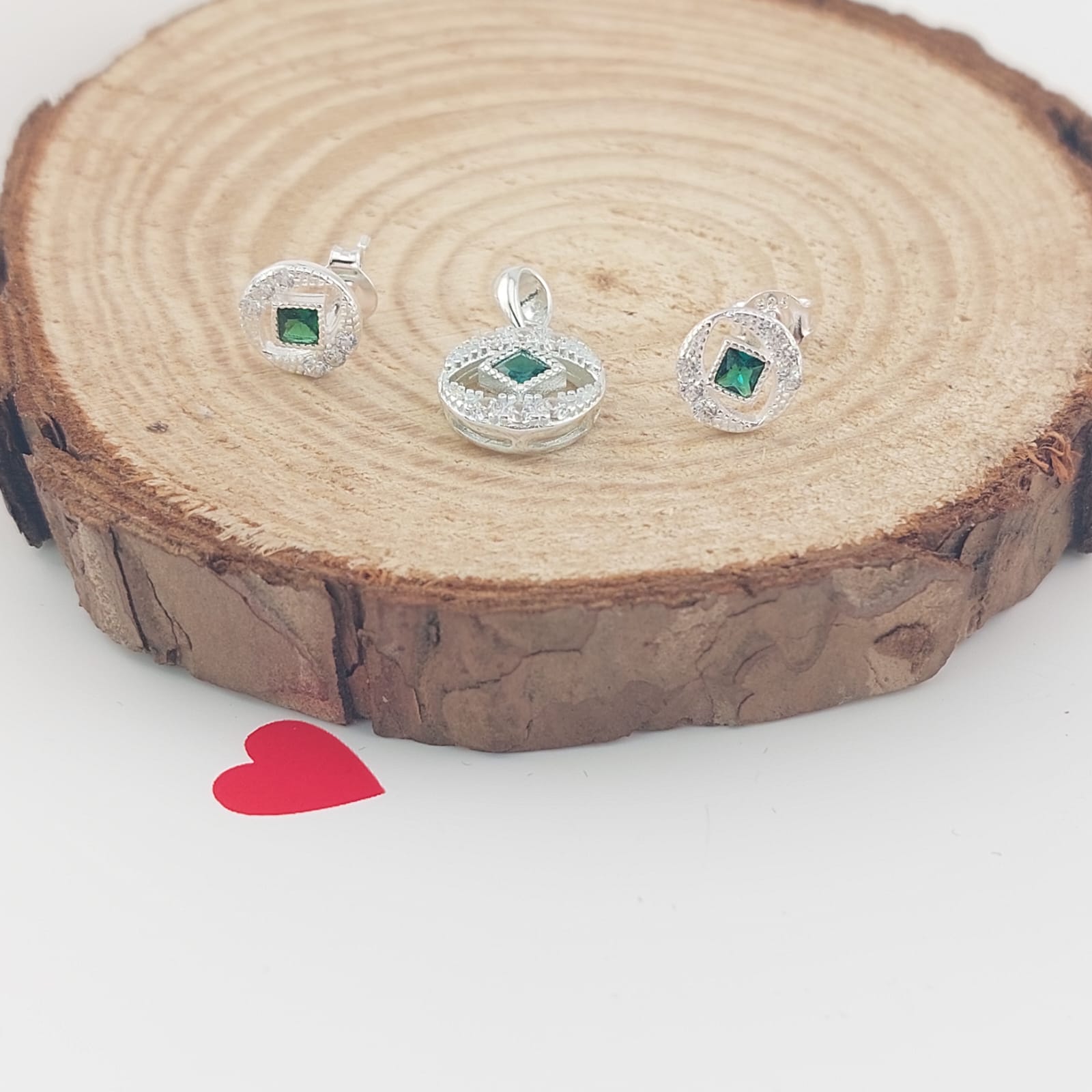 Juego Dama Plata 925 26490