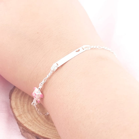 Pulsera Placa 16cm/2mm Plata 925 27233