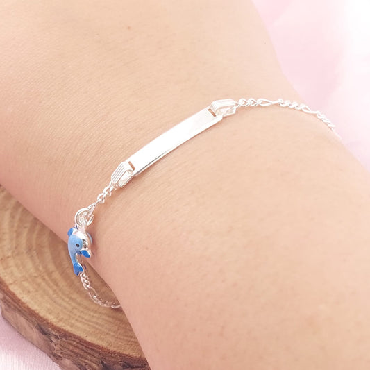 Pulsera Placa 15cm/2mm Plata 925 27229