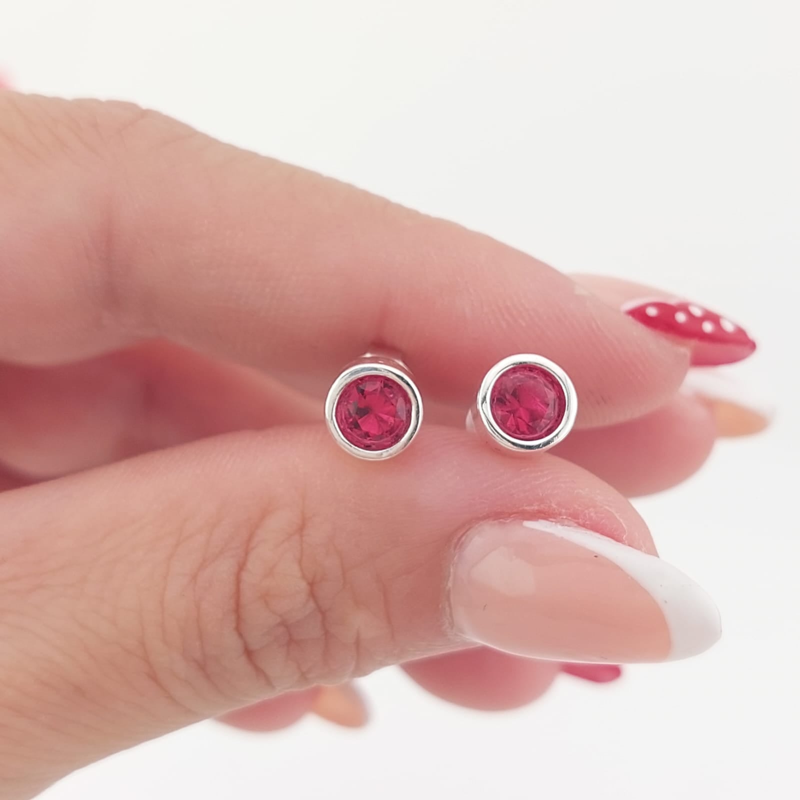 Chispas Biselado 6mm Plata 925 26586