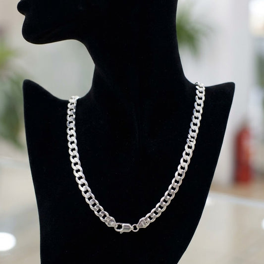 Cadena Grumete Solida 60CM/6MM Plata 925 25642