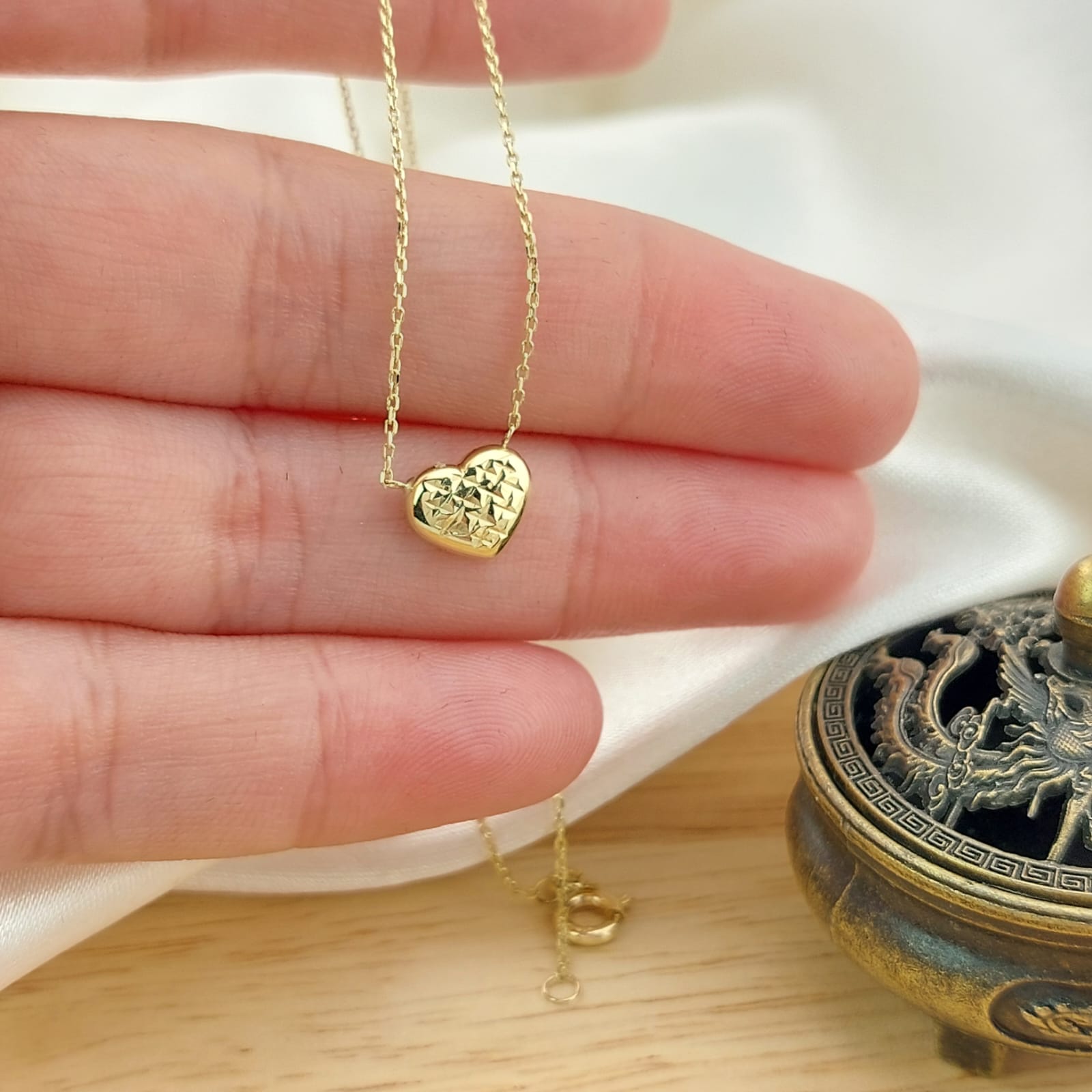 Collar Dama 45cm Oro 10K Italia 26708