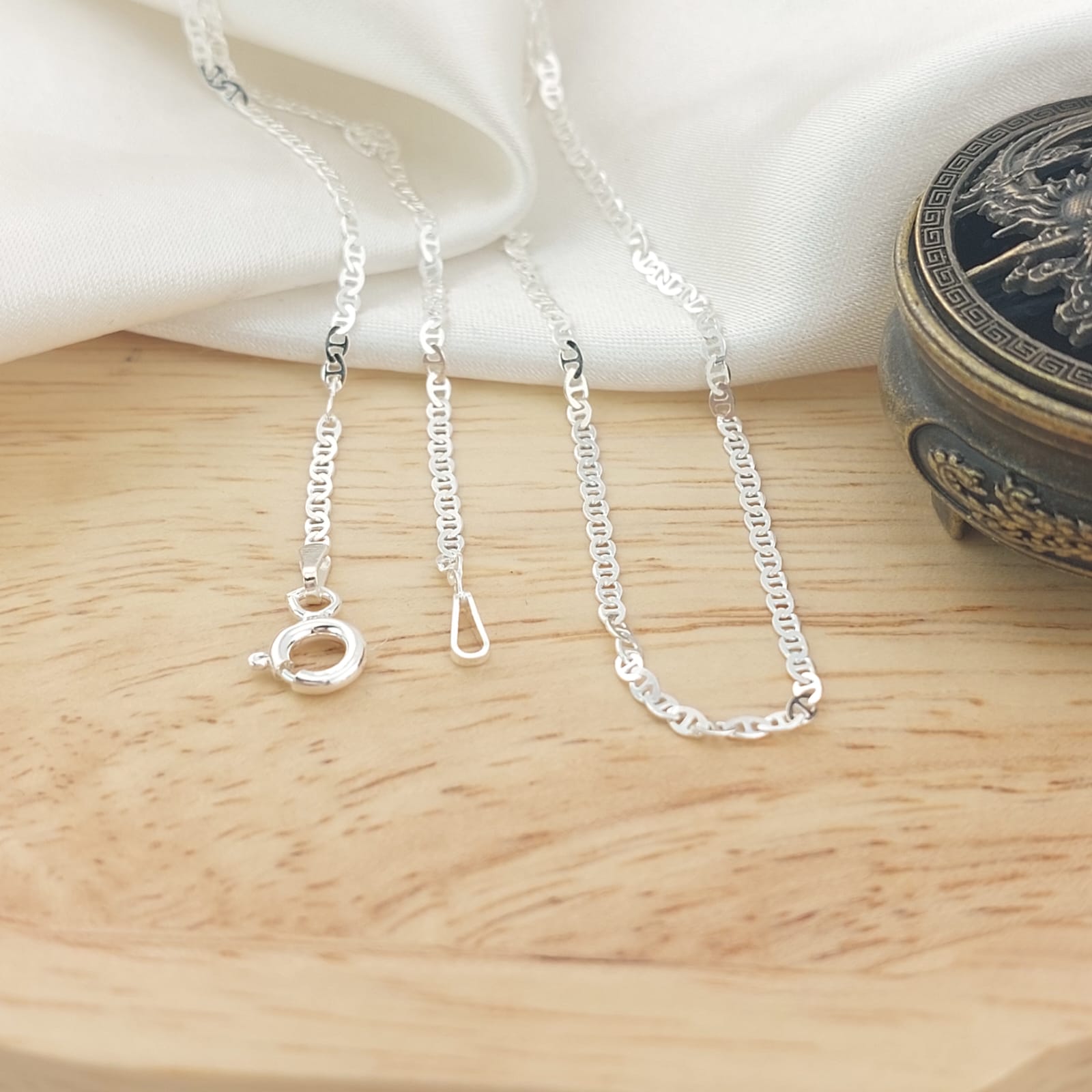 Cadena Gucci Dama 45CM/2mm Plata 925 24520