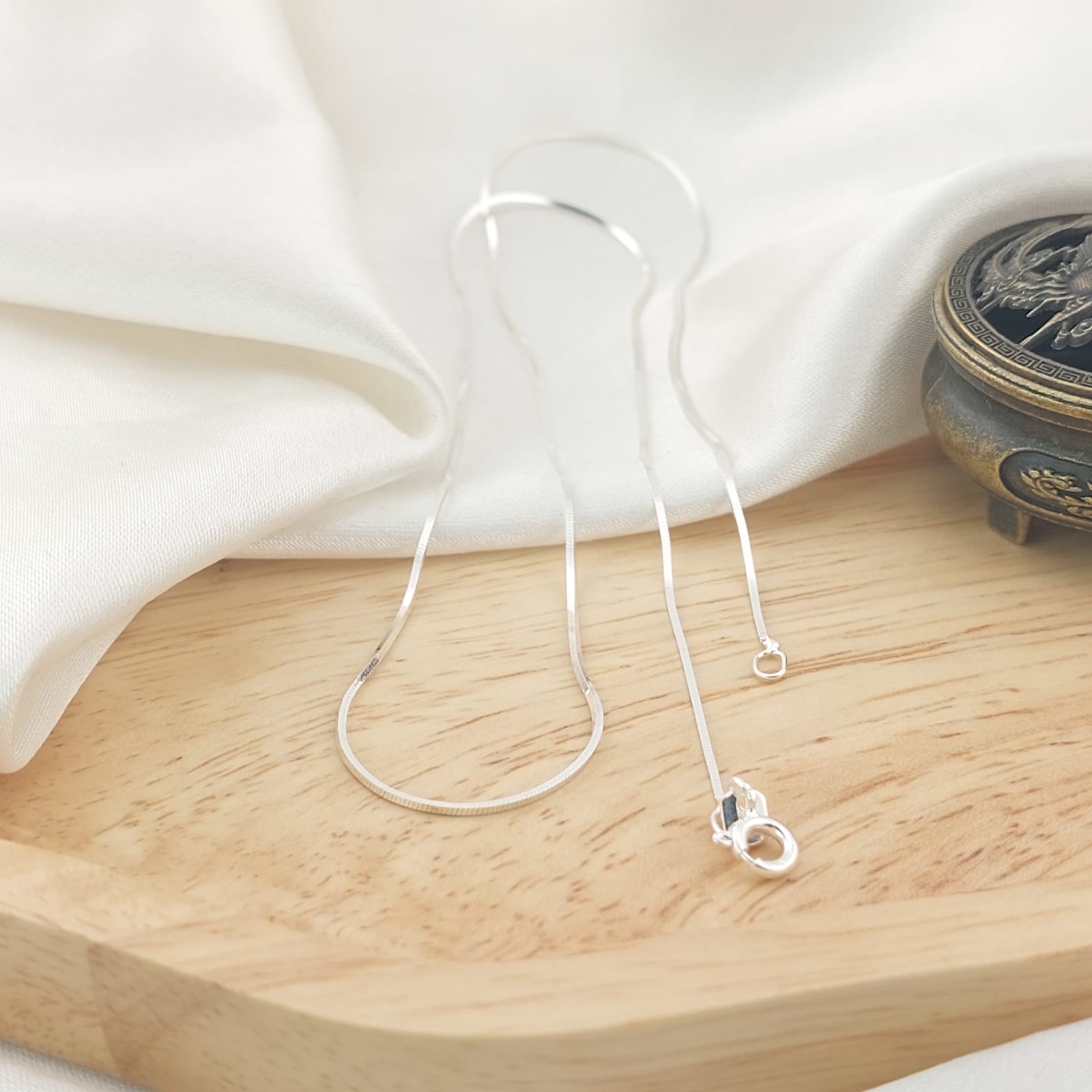 Cadena Veneciana 45CM Plata 925 26732