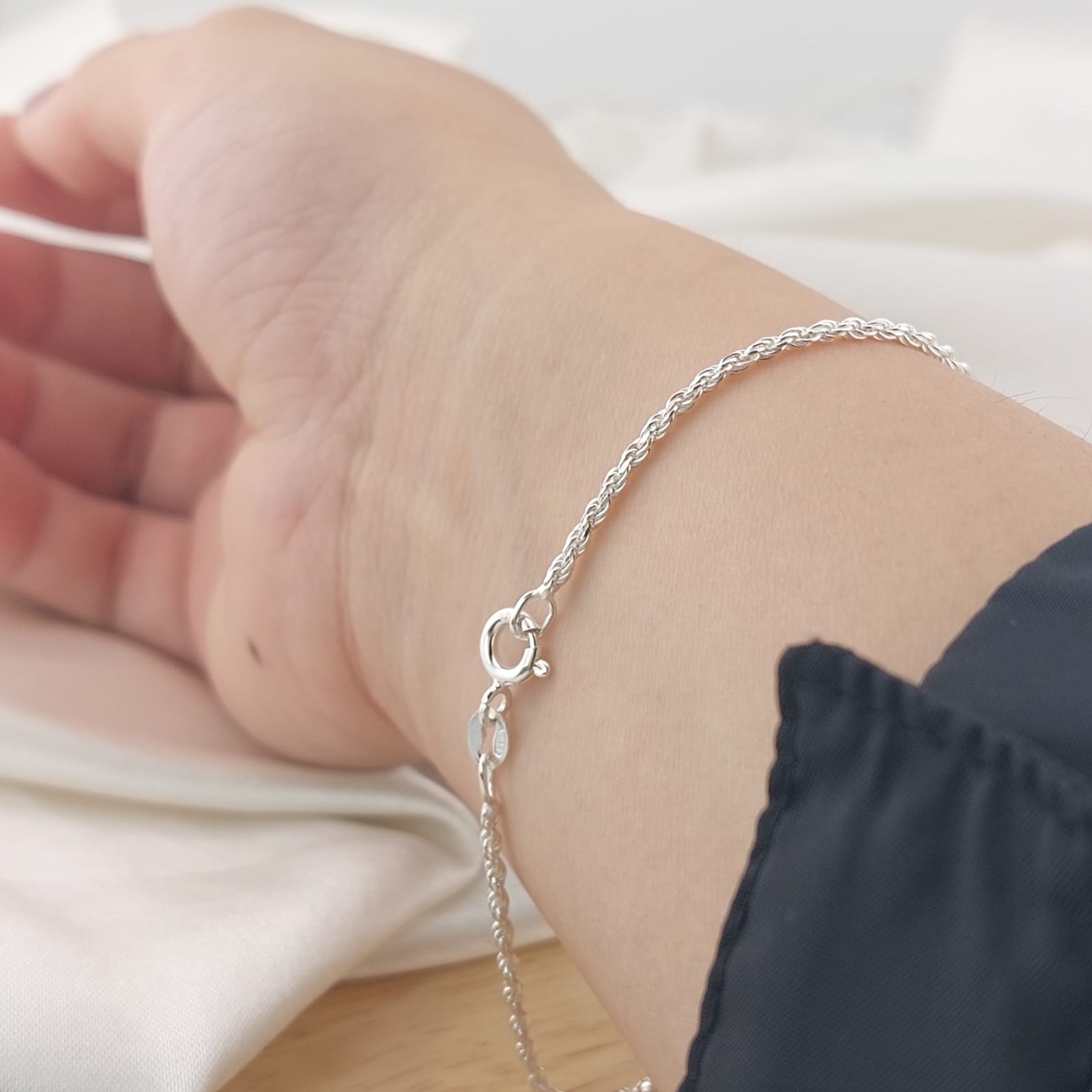 Pulsera Cordón 18.5cm/1mm 1.76g 26729