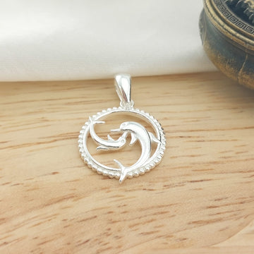 Dije Delfines 18mm Plata 925 26767