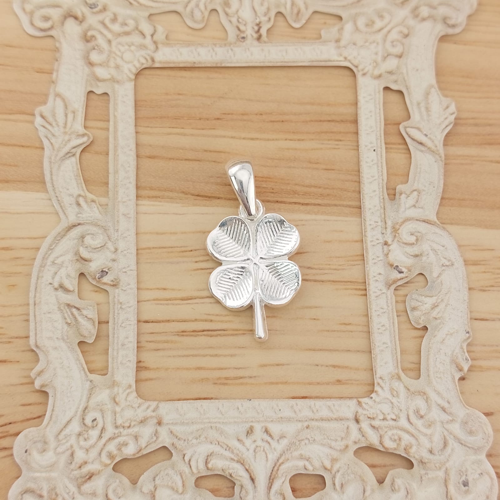 Dije Trébol 18mm Plata 925 26760