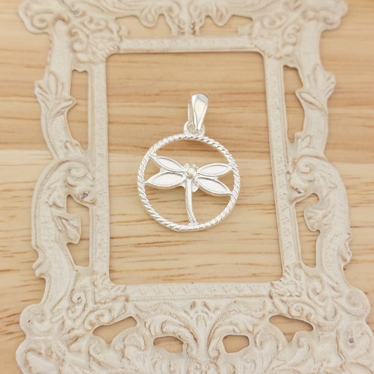 Dije Libélula 18mm Plata 925 26762