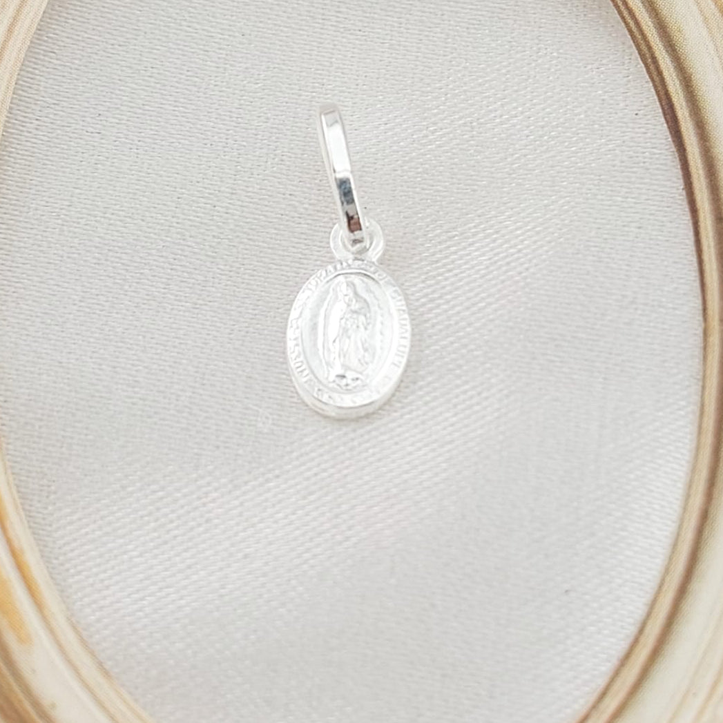 Dije Virgen 8mm Plata 925 26781