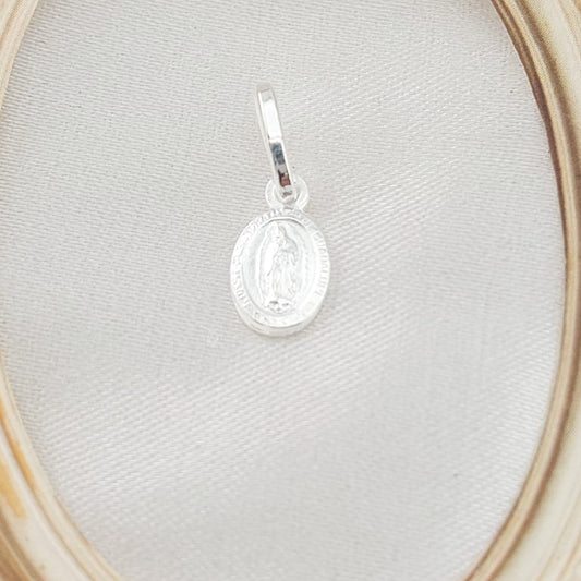Dije Virgen 8mm Plata 925 26781