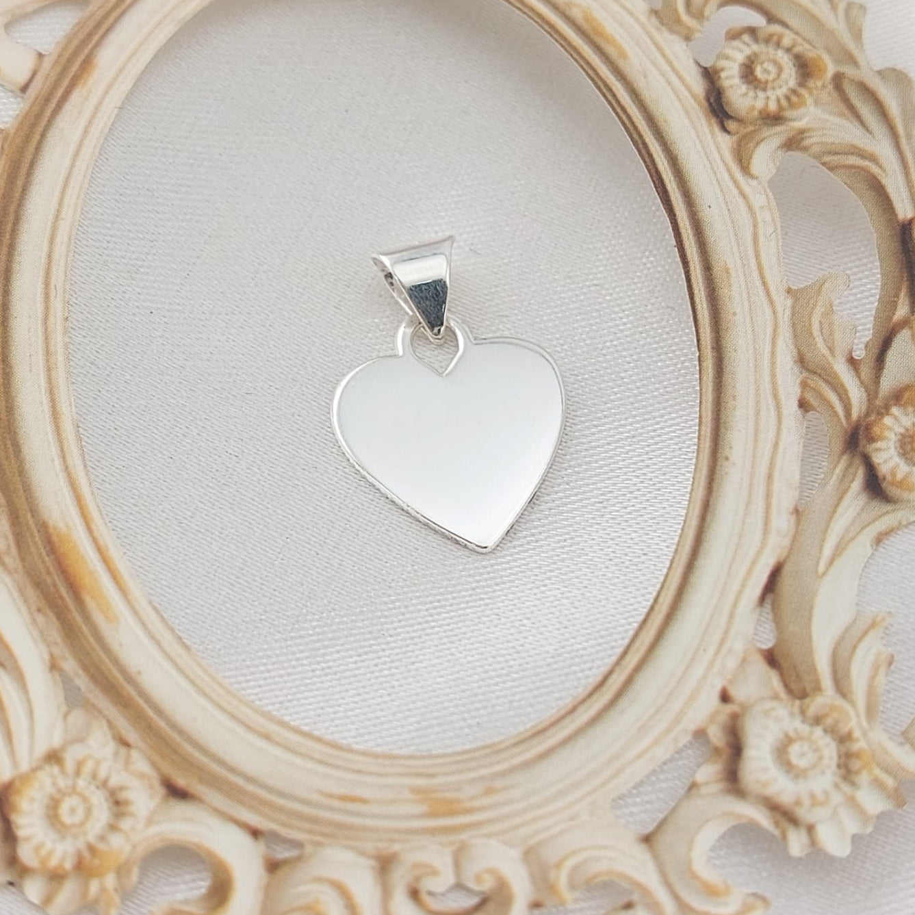 Dije Corazón 15mm Plata 925 26774