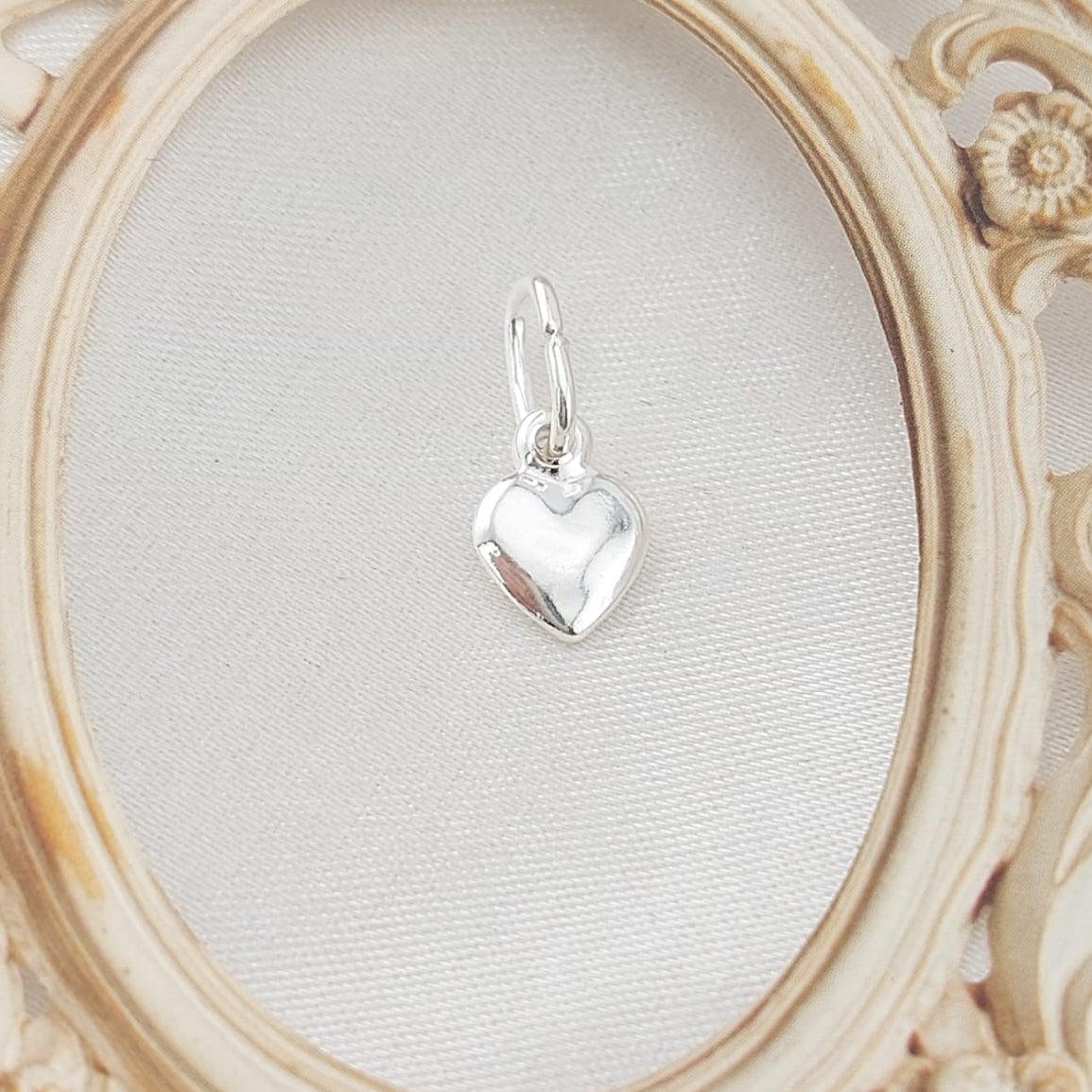 Dije Corazón 8mm Plata 925 26773