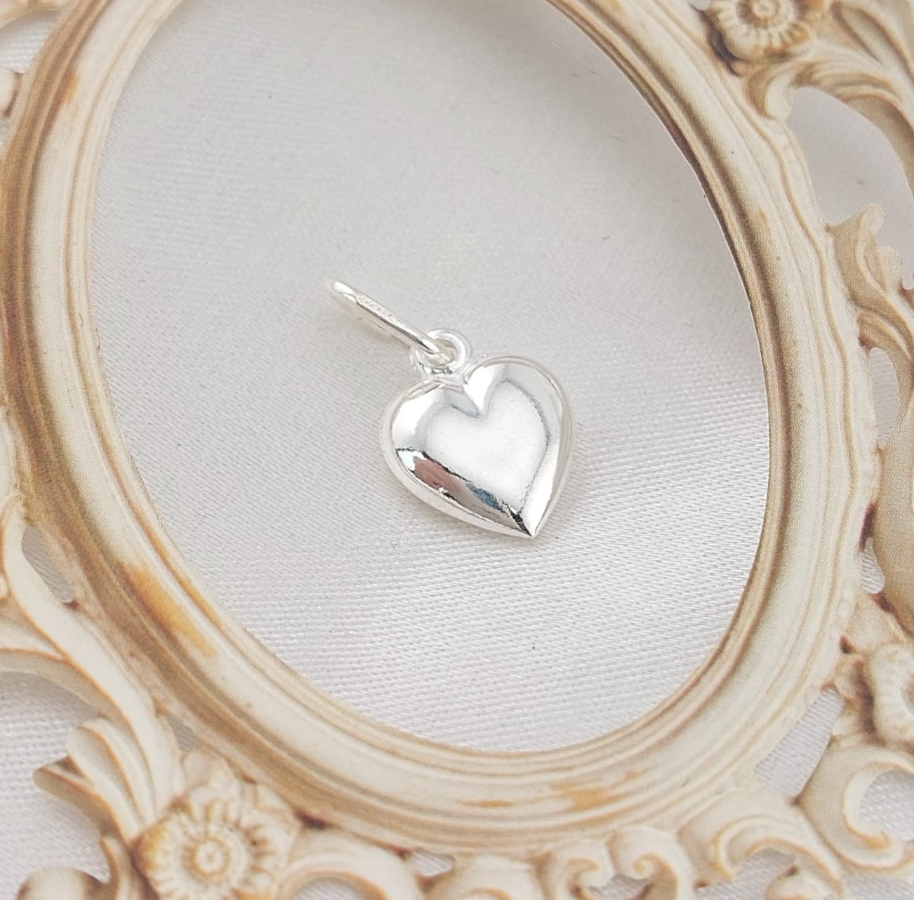 Dije Corazón 12mm Plata 925 26772