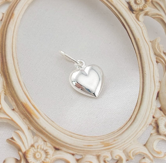 Dije Corazón 12mm Plata 925 26772