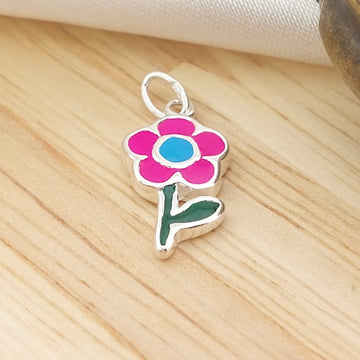 Dije Flor 15mm Plata 925 26801