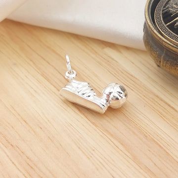 Dije Taco Bola 20mm Plata 925 26793