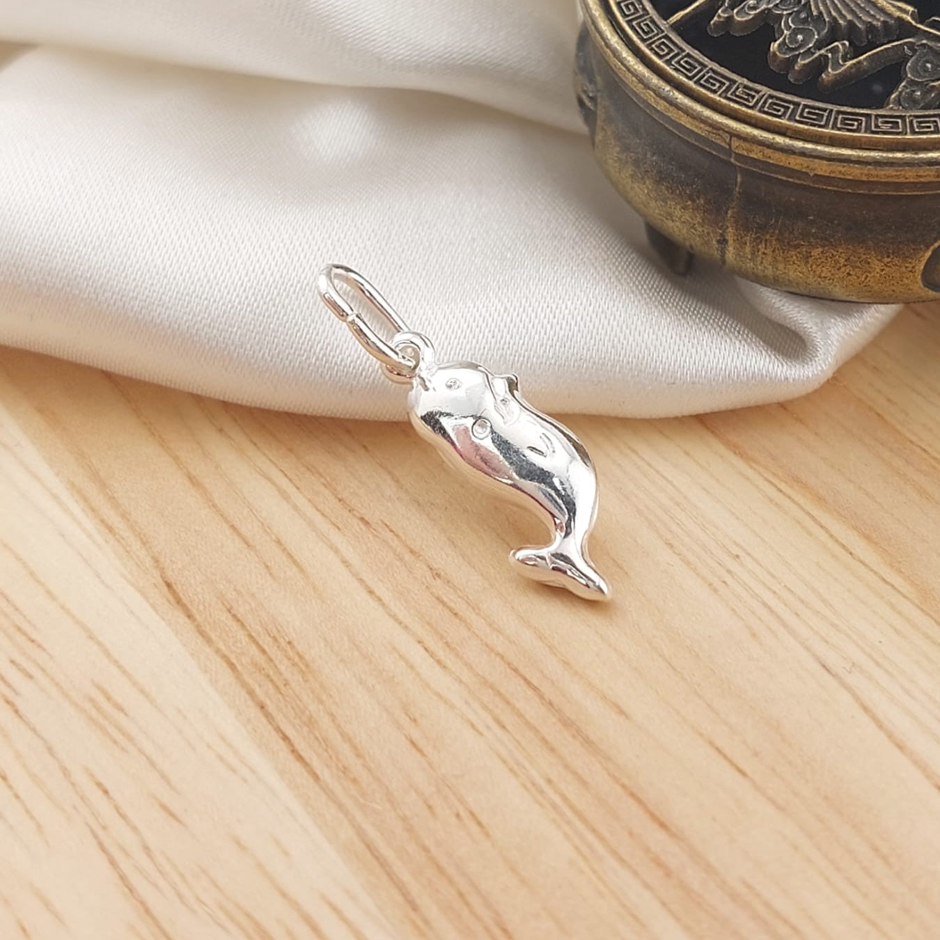 Dije Ballena 18mm Plata 925 26786