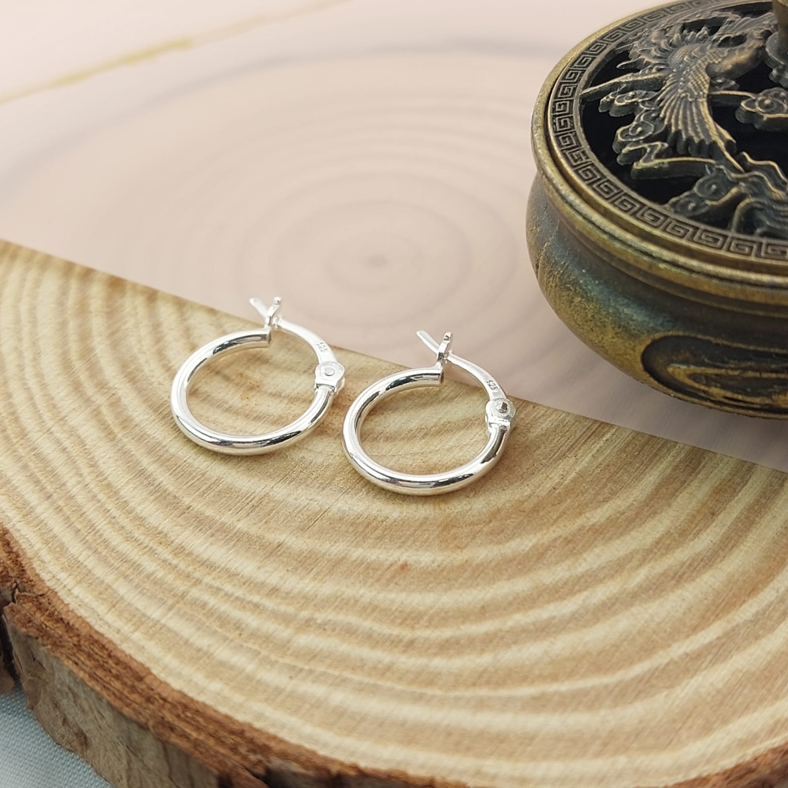 Argollas 11mm Plata 925 26808