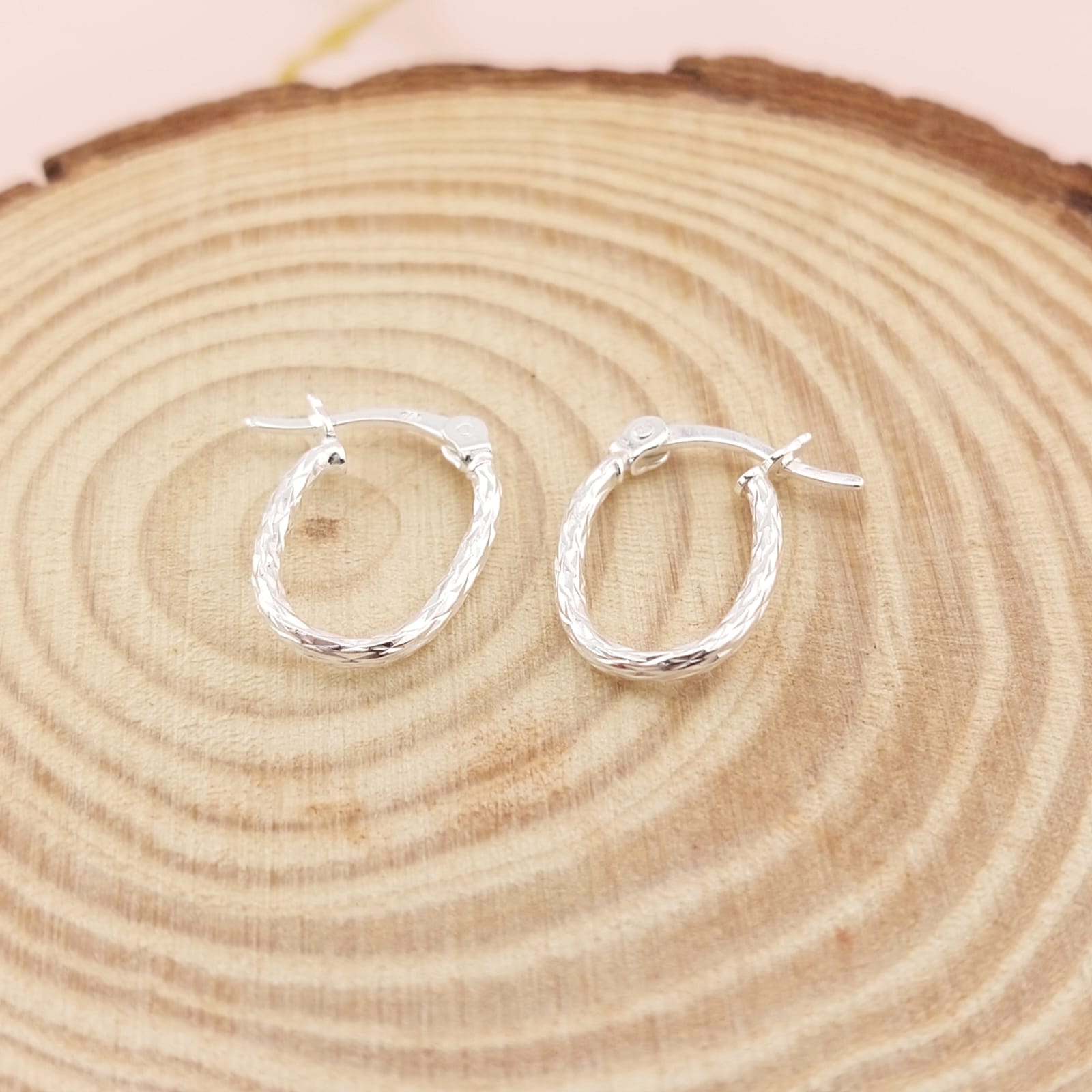 Argollas 15x9mm Plata 925 26807