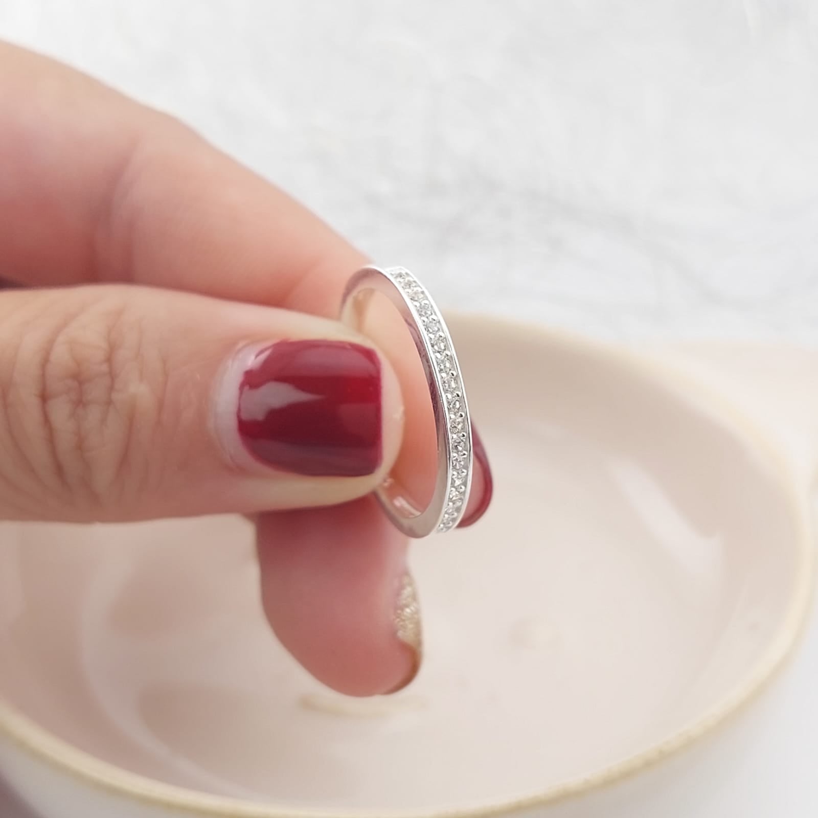 Anillo Dama Cintillo Plata 925 26830