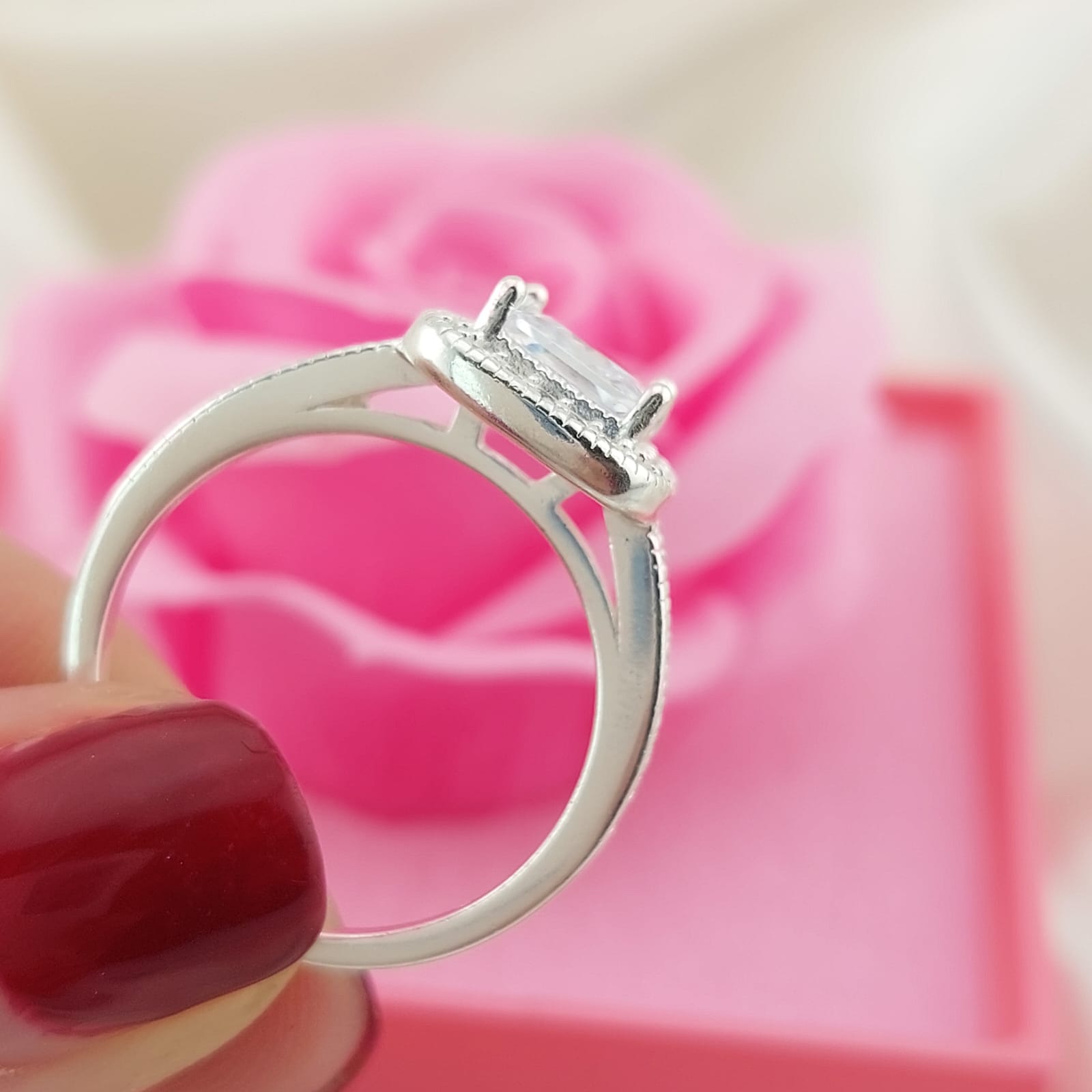 Anillo Compromiso 4.0g Plata 925 26860