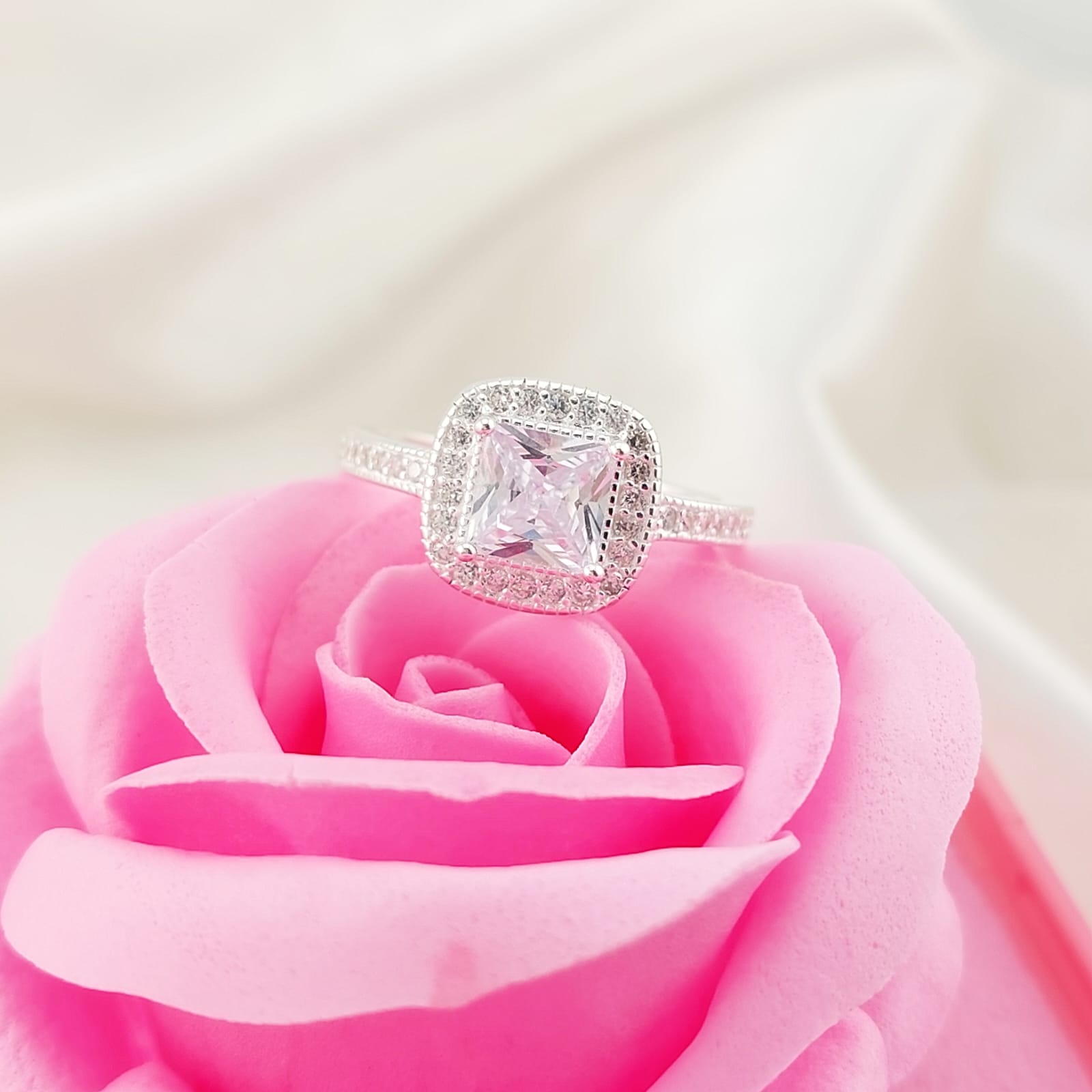 Anillo Compromiso 4.0g Plata 925 26860