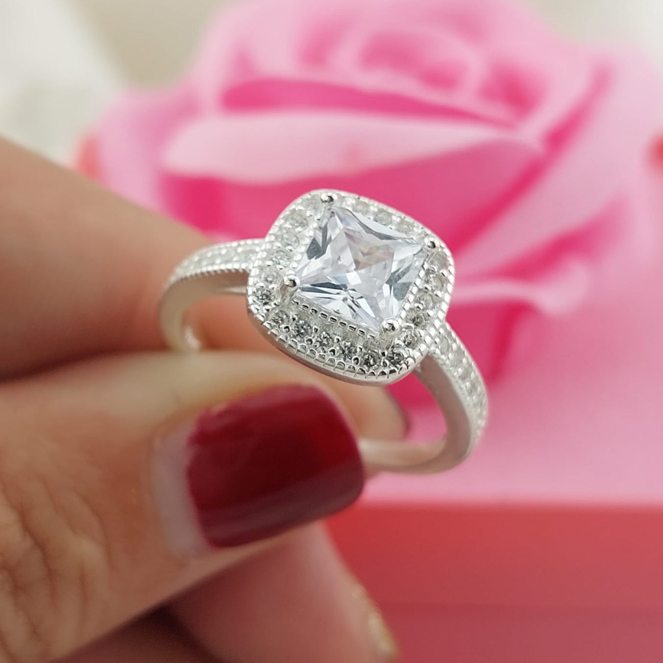 Anillo Compromiso 4.0g Plata 925 26860