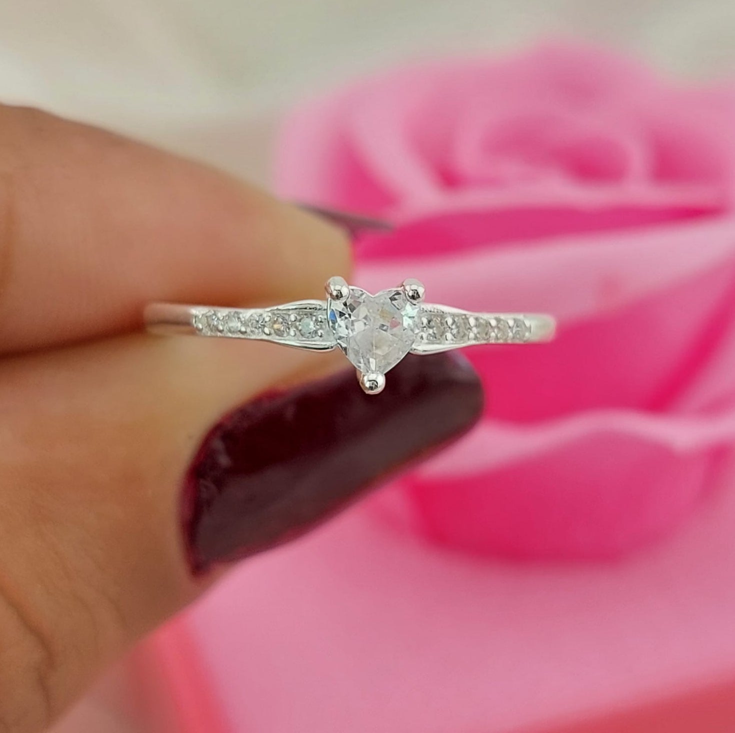 Anillo Dama Promesa Plata 925 26856