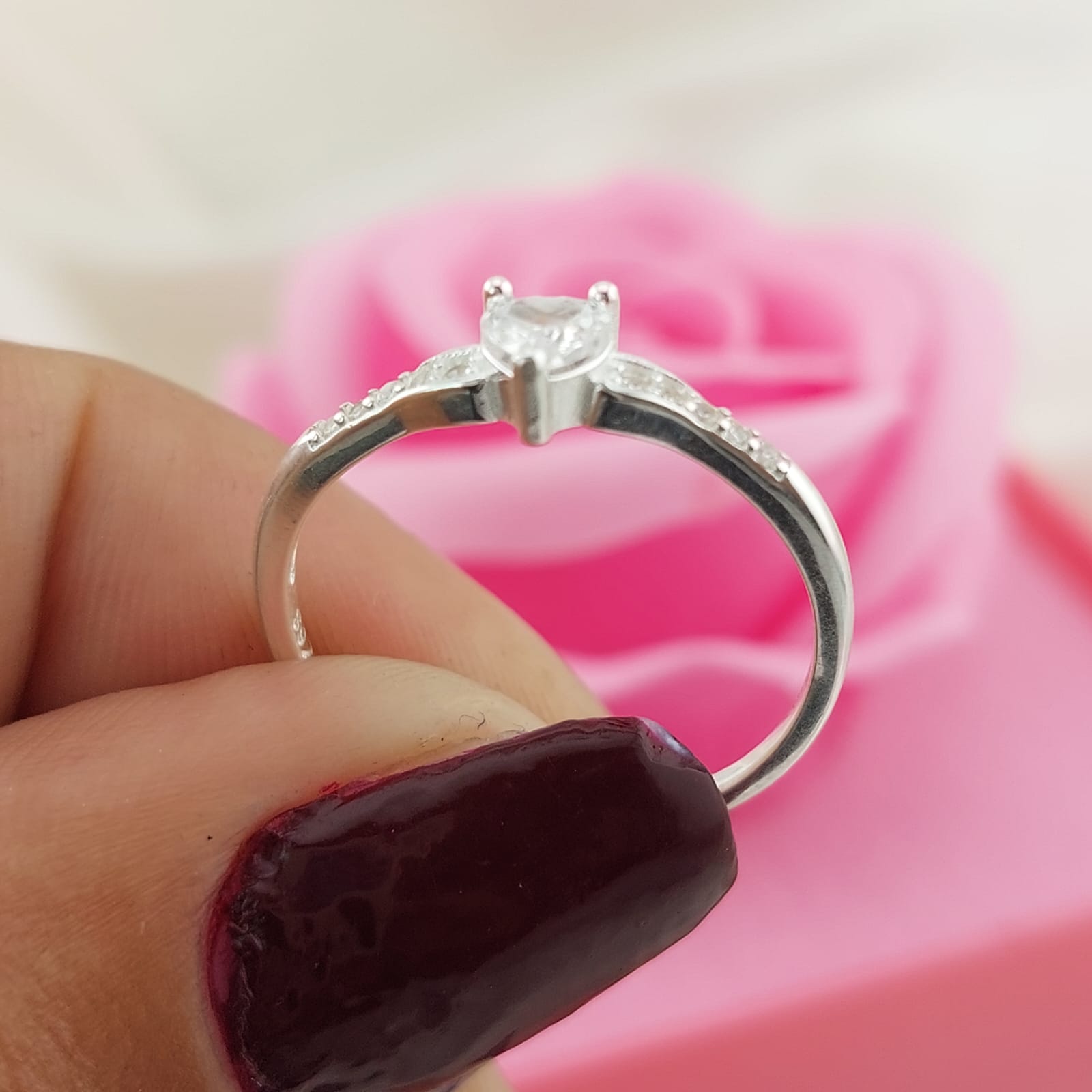 Anillo Dama Promesa Plata 925 26856