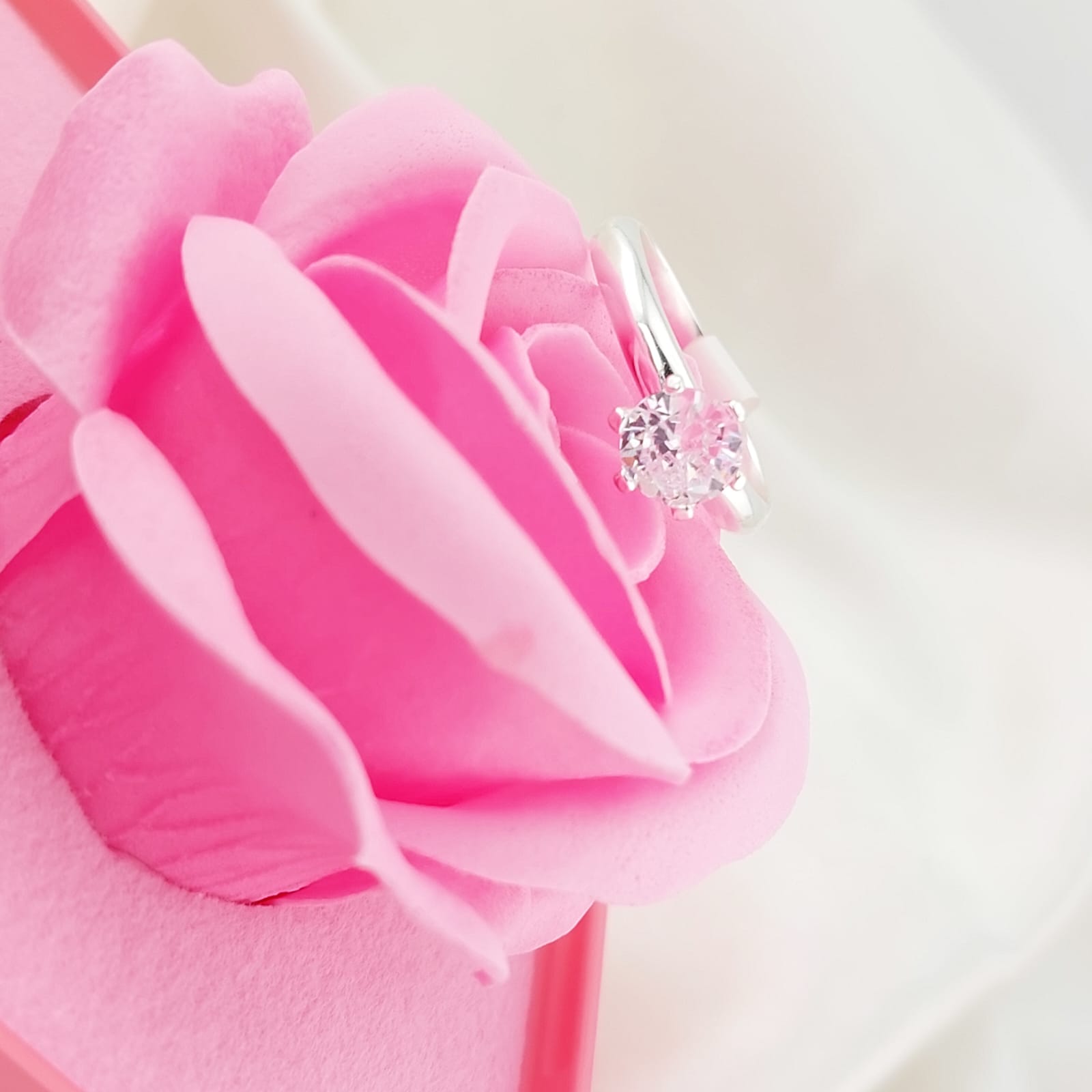 Anillo Compromiso CZ 7mm Plata 925 26857