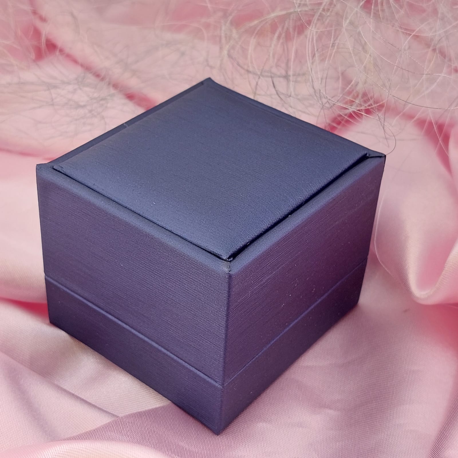 Caja de Regalo Azul Anillos 6x6.5cm 801019
