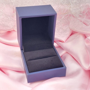 Caja de Regalo Azul Anillos 6x6.5cm 801019