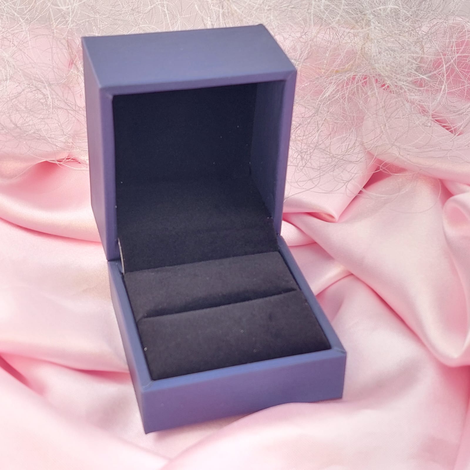 Caja de Regalo Azul Anillos 6x6.5cm 801019