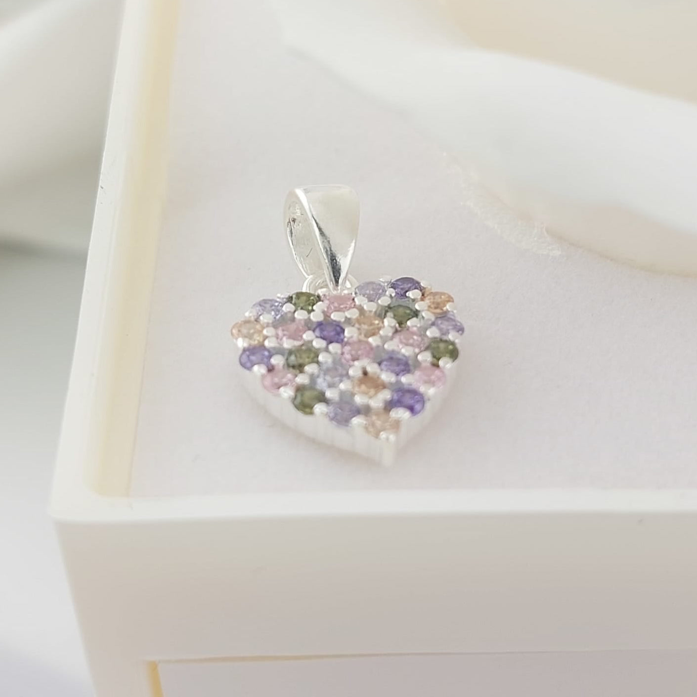 Dije Corazón 12mm Plata 925 26894