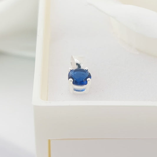 Dije Piedra CZ 5mm Plata 925 26893