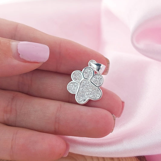 Dije Huella 16mm Plata 925 26949