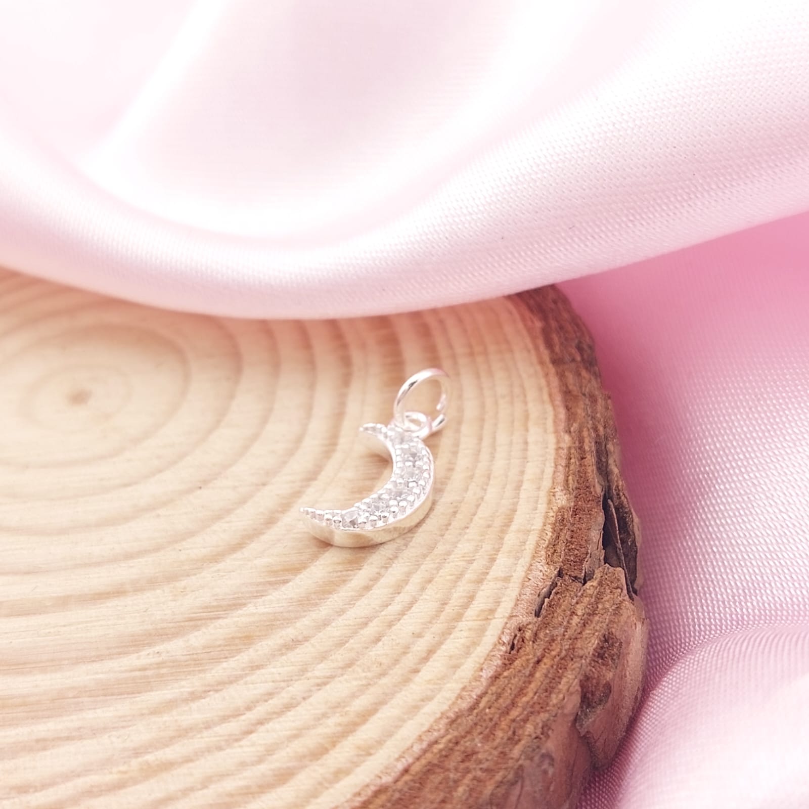 Dije Luna 12mm Plata 925 26946