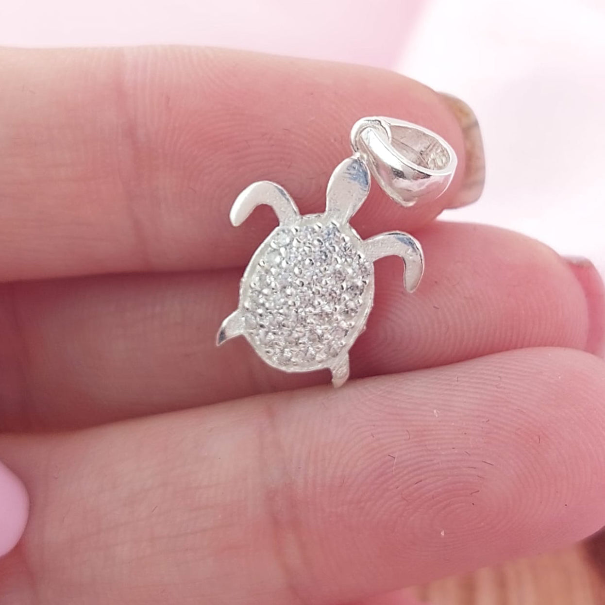 Dije Tortuga 16mm Plata 925 26948