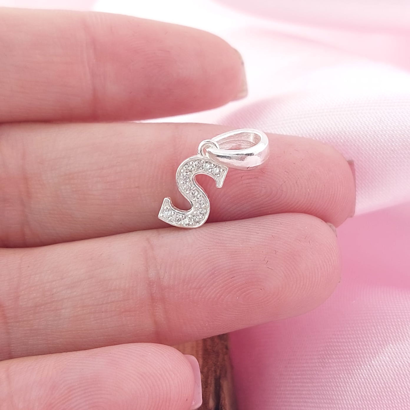 Dije Letra 10mm Plata 925 26955
