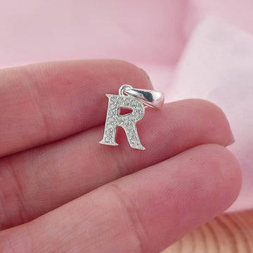Dije Letra 10mm Plata 925 26954