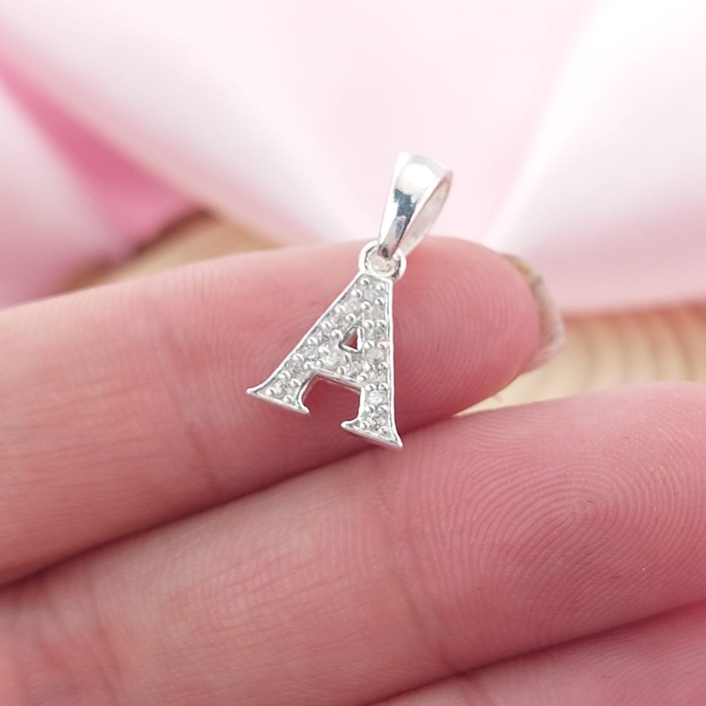 Dije Letra 10mm Plata 925 26957