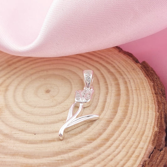 Dije Tulipán 20mm Plata 925 26931